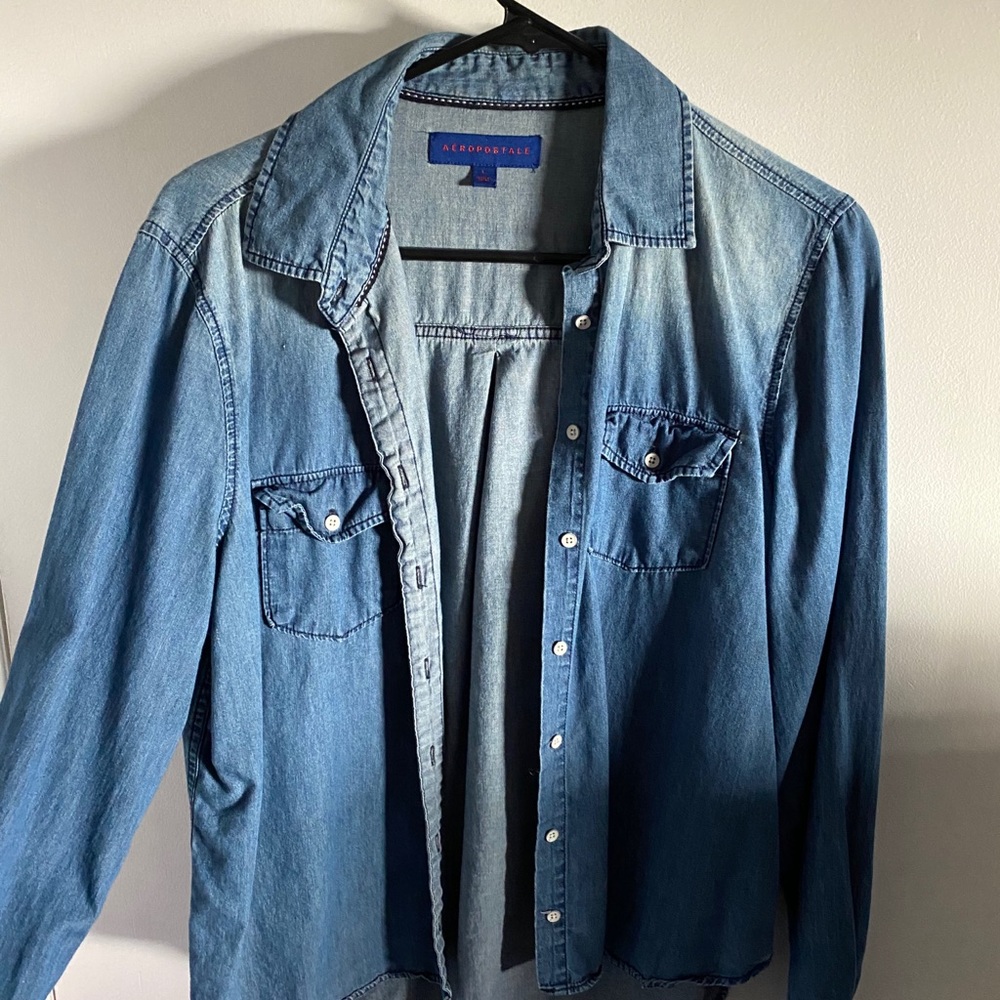 Denim Button Down